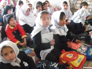 Schulmädchen in Kabul (Afghanistan)
